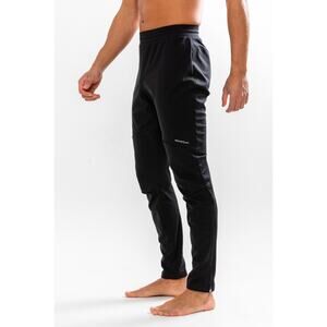 CRAFT NWT Core Glide Pants Black Softshell Elastic Waist Active Men's M